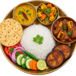 Mutton Kosha Bengali Thali